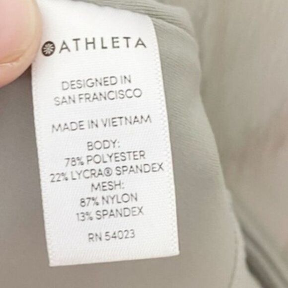 Athleta | Eclipse 7/8 Silver Grey Legging Small - Picture 8 of 8